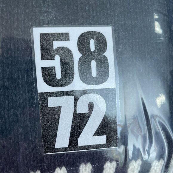 Ann Taylor Loft Black Fair Isle Sweater Dress With  L Size  5872 - Picture 8 of 9